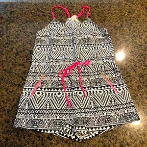 Geometric Retro Romper - New with Tag from Boutique - Medium